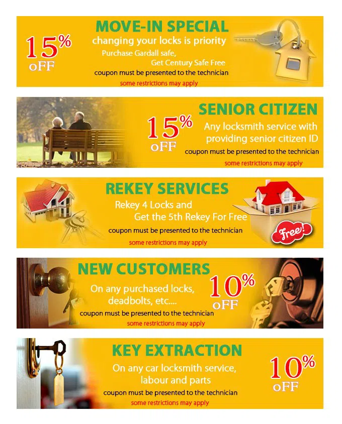 Gold Locksmith Store Linden, NJ 908-287-5088 - coupon21-set-five